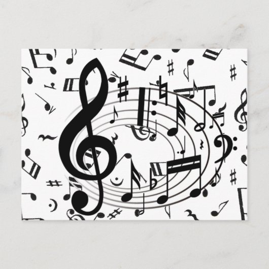 Muziek van het hart_ briefkaart (Voorkant)