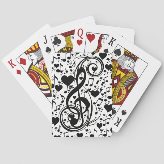 Muziek van het hart_ pokerkaarten (Achterkant)