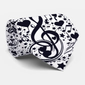 Muziek van het hart_ stropdas (Opgerold)