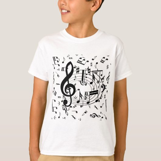 Muziek van het hart_ t-shirt (Voorkant)