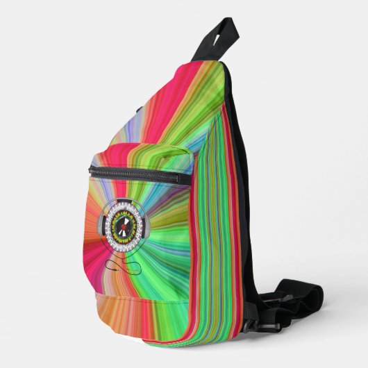 Muziek van het leven sling bag (Rechterhoek)