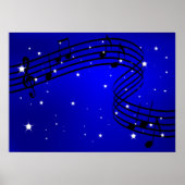 Muziek van het Night Poster (Voorkant)