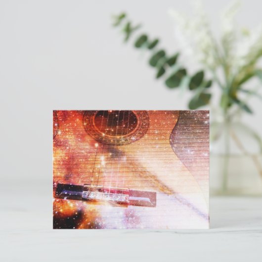 Muziek van het Universum Briefkaart (Staand voorkant)