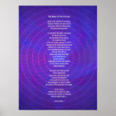Muziek van het universum Poster (Voorkant)