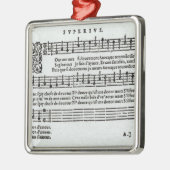 Muziek van Jean Antoine de Baif Metalen Ornament (Links)