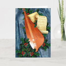 Muziek van Kerstkaart Feestdagen Kaart