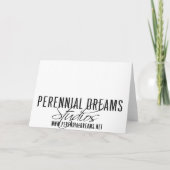 Muziek van Kerstmis Feestdagen Kaart (Achterkant)