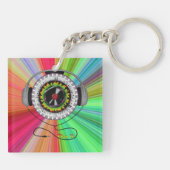 Muziek van Leven Acryl Sleutelhanger (Achterkant)