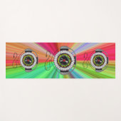 Muziek van Leven Yoga Mat (Voorkant (horizontaal))