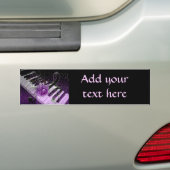 Muziek van liefde, Purle_ Bumpersticker (Op auto)
