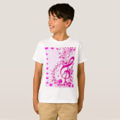 Muziek van liefde_ t-shirt (Voorkant volledig)