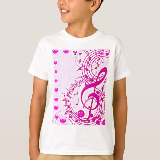 Muziek van liefde_ t-shirt (Voorkant)
