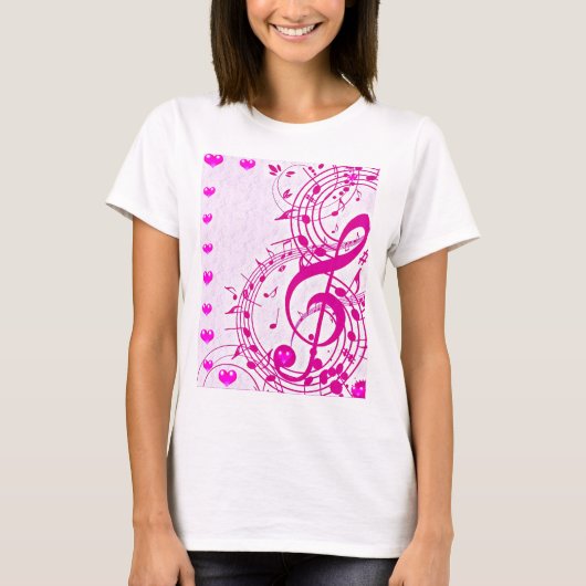 Muziek van liefde_ t-shirt (Voorkant)