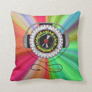 Muziek van Life Pillow Kussen