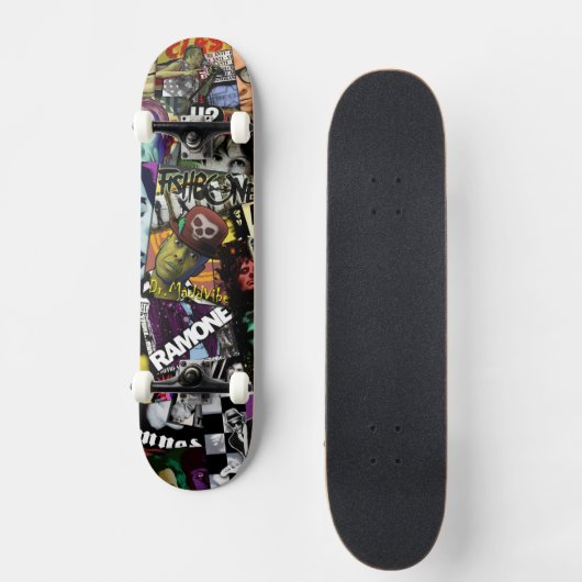 muziek van mijn jeugd persoonlijk skateboard (Voorkant)