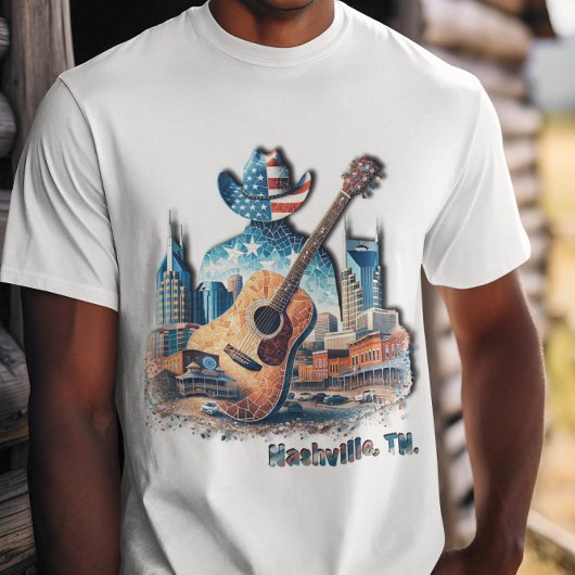 Muziek van Nashville Rocks T-shirt