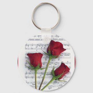 Muziek van Rozen Sleutelhanger