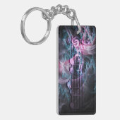 Muziek van Time Acrylische Sleutelhanger (Voorkant Links)