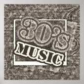 Muziek van Vintage 30 - Poster (Voorkant)