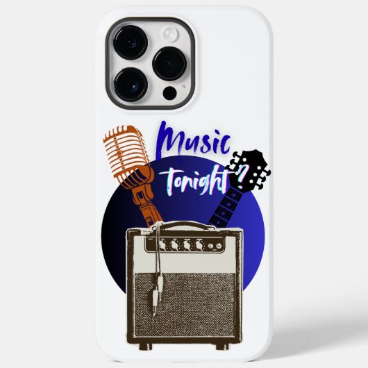 Muziek vanavond ? Case-Mate iPhone case (Achterkant)