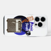 Muziek vanavond ? iPhone hoesje (Achterkant horizontaal)