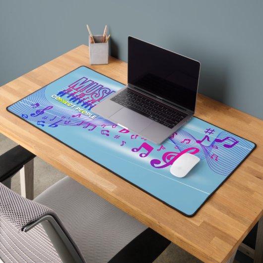 Muziek verbindt mensen | bureaumat (Kantoor 2)