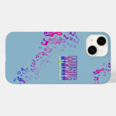 Muziek Verbindt Mensen | Case-Mate iPhone Case (Achterkant (horizontaal))