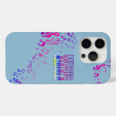 Muziek Verbindt Mensen | Case-Mate iPhone Case (Achterkant (horizontaal))