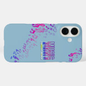Muziek Verbindt Mensen | Case-Mate iPhone Case (Achterkant (horizontaal))