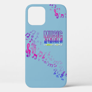 Muziek verbindt mensen Case-Mate iPhone case