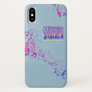 Muziek verbindt mensen Case-Mate iPhone case