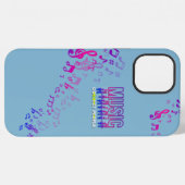 Muziek Verbindt Mensen | iPhone Hoesje (Achterkant horizontaal)