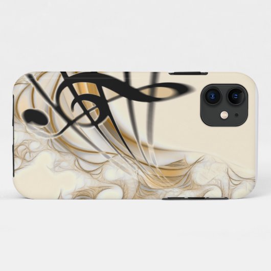 Muziek - verdrievoudiging Case-Mate iPhone case (Achterkant (horizontaal))