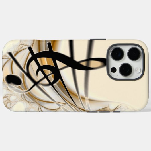 Muziek - verdrievoudiging Case-Mate iPhone case (Achterkant (horizontaal))