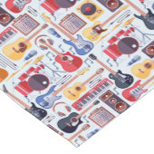 Muziek Verjaardag Party Doek Tafelloper (Hoek)