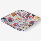 Muziek Verjaardag Party Instrumenten Papieren Bordje (Gebogen)