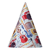 Muziek Verjaardagsfeest Muziekinstrumenten Feesthoedjes (Links)