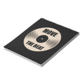 Muziek verplaatst het Beat Notitieblok (Linkerzijde)