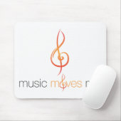 Muziek verplaatst me™ Muismat (Met muis)
