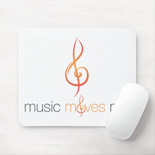 Muziek verplaatst me™ Muismat (Met muis)