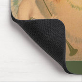  Muziek Victoriaans Angel Musicians Flute Harp Muismat (Hoek)