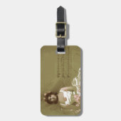 muziek Victoriaans Bagagelabel (Voorkant verticaal)