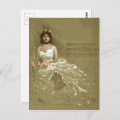 muziek Victoriaans Briefkaart (Voorkant / Achterkant)