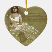 muziek Victoriaans Keramisch Ornament (Voorkant)