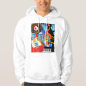 Muziek vieren hoodie (Voorkant)
