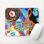 Muziek vieren muismat (Met muis)