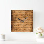 muziek vierkante klok (Huis)