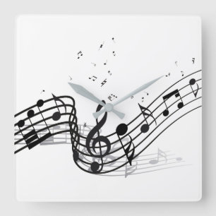 Muziek Vierkante Klok