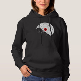  Muziek Vinyl Record Natuur Design Hoodie