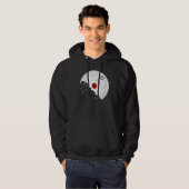  Muziek Vinyl Record Natuur Design Hoodie (Voorkant volledig)